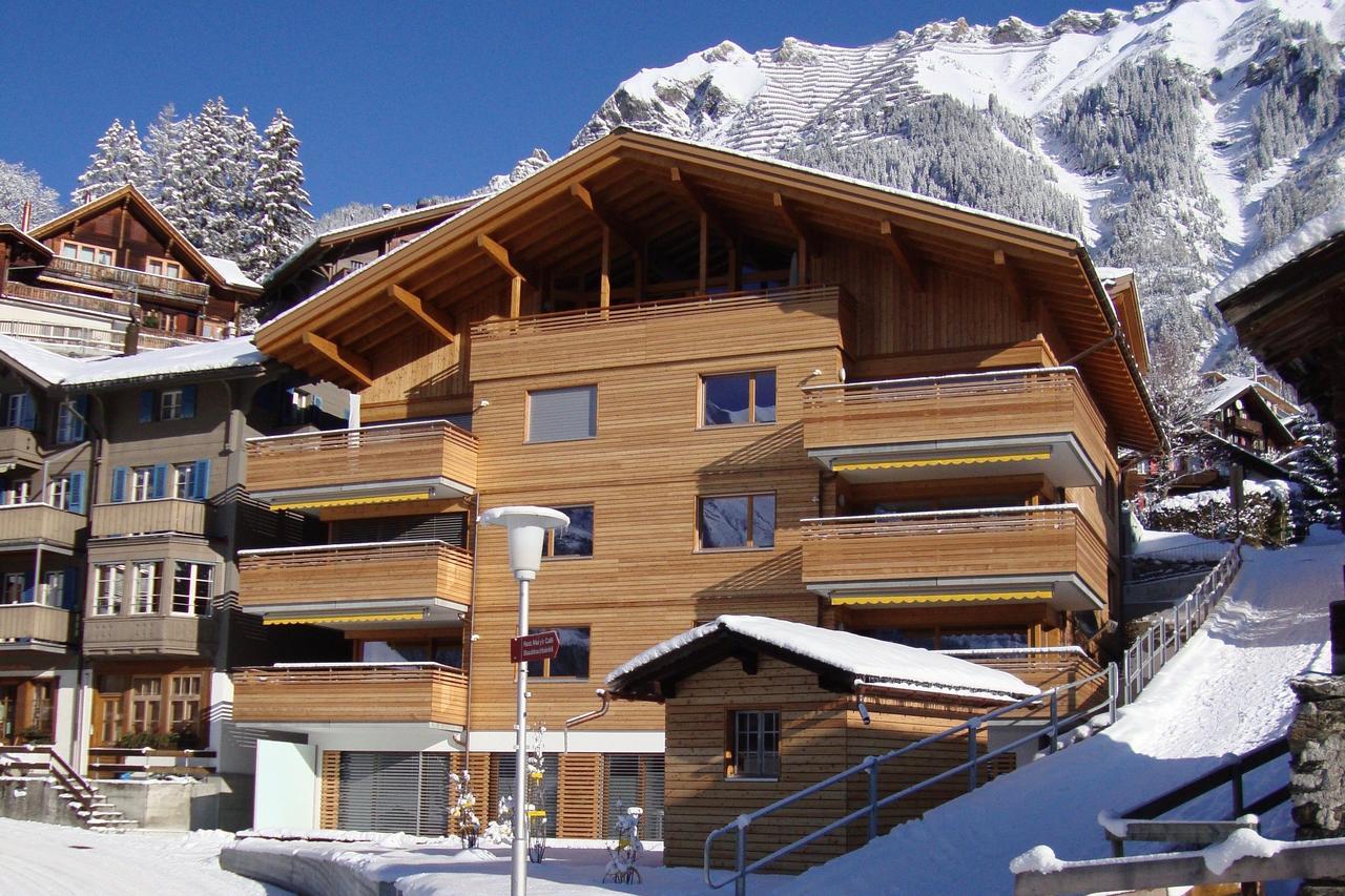 Chalet Am Acher 3 Leilighet Wengen Eksteriør bilde